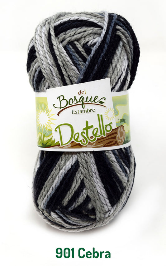 DESTELLO 100 GRS CEBRA 0901