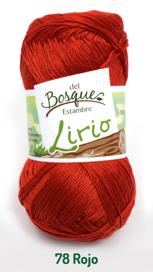 LIRIO 100 GRS ROJO 0078