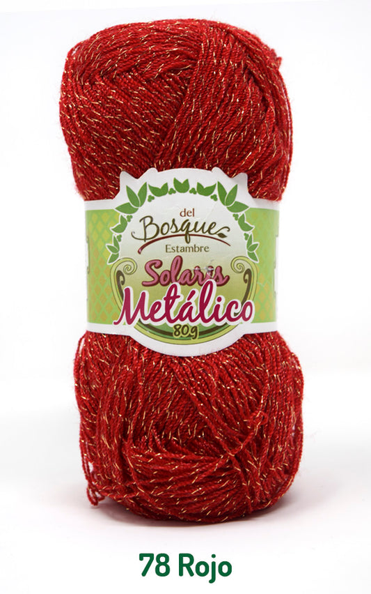 SOLARIS MET (B) 80 GRS ROJO 0078