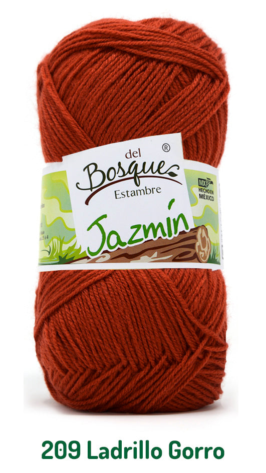 JAZMIN 100 GRS LADRILLO GORRO 0209